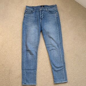 7 For All Mankind Josephina Straight Leg Jeans, size 26
